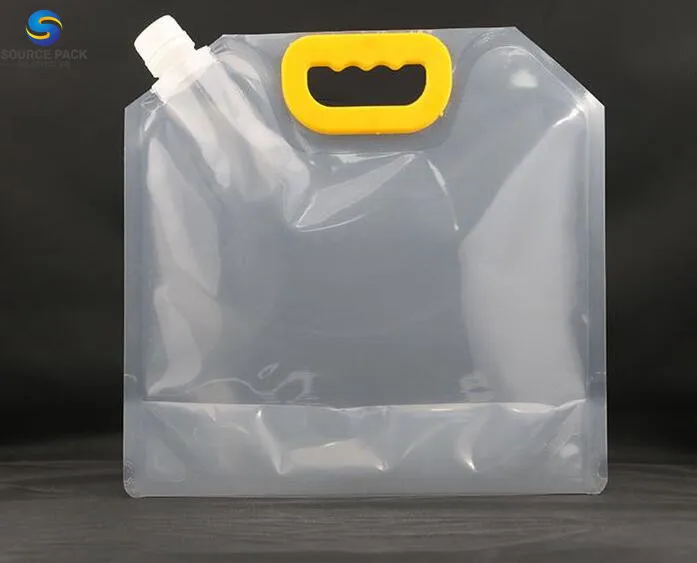 

5l screw cap bondage handle plastic water bag