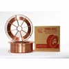 GMAW small spatter carbon steel and low alloy steel G3Si1 co2 gas shield er70s-6 solid mig copper welding wire