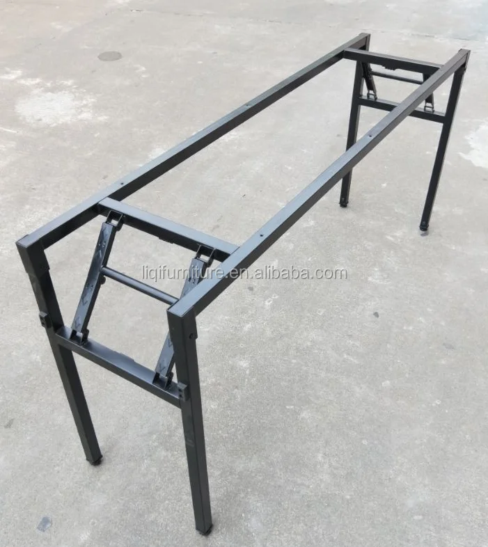 Cheap Folding Table Frame For Banquet Table Lqf001 Buy Folding Steel