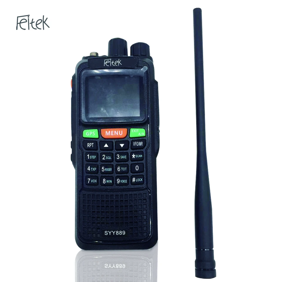 

SYY889 VHF UHF walkie talkie GPS 999channels digital professional two-way radio, Customer color