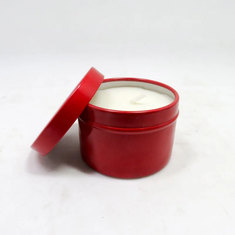 Luxury Candle Decorative Wholesale Gift Tin Soy Wax Candles Custom