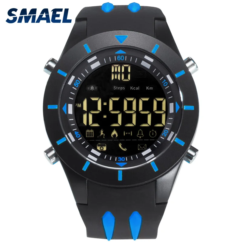 

SMAEL outdoor multifunction bluetooth smart sport watch with low price