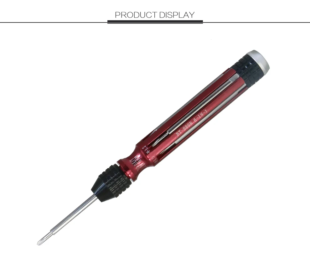 Bst889b 6 In 1 Interchangeable Screwdriver Customized Super Precision
