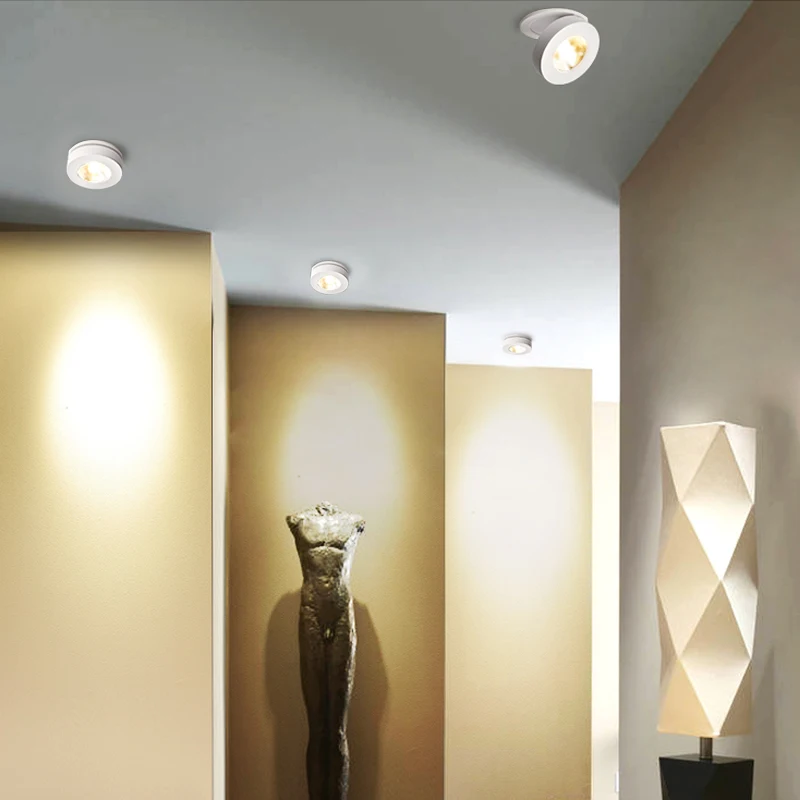 
Zhongshan Manufacturer Die cast Aluminum 7W 12W Cob Led Recessed Downlight 