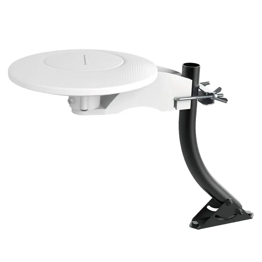 

Elecwave HD Digital TV Indoor/outdoor Digital HDTV Antenna with Stand 70 Miles Range Support 4K 1080P, White