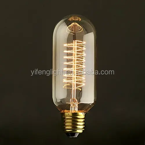 Vintage Edison Bulb 60W 220V E27 Spiral Filament 230LM Dimmable