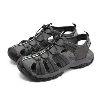 New Style Toe Covered Men Sport Sandals With Rubber Outsole - Buy Men ...