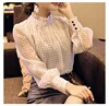 ZH2873G 2018 spring blouse women long sleeved shirt female fashion loose blouse office lady clothing