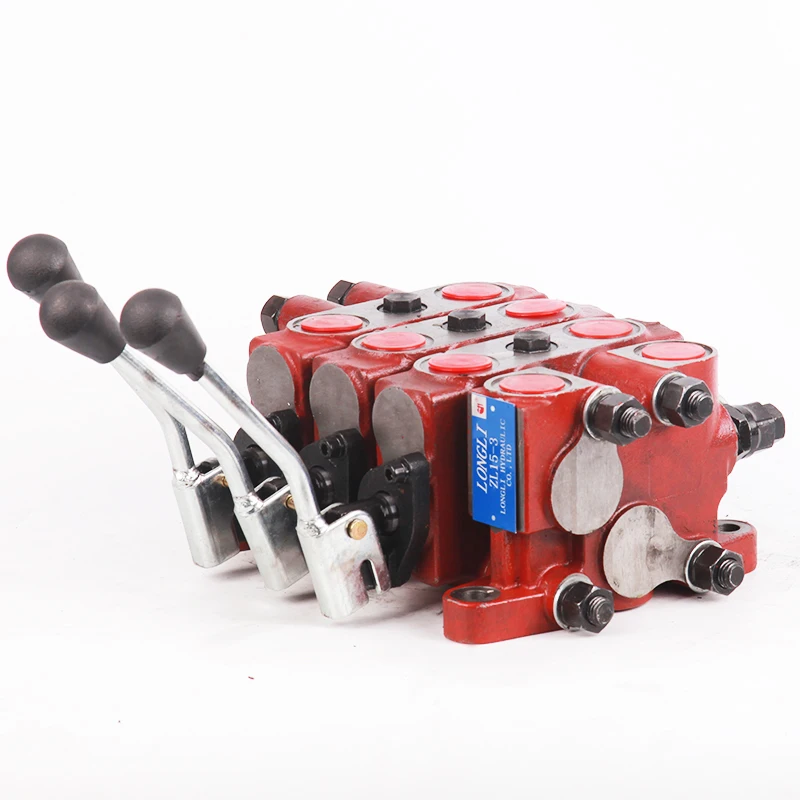 Zl153 Manual Hydraulic Control Valve 3 Way Solenoid Valve 24v Buy 3