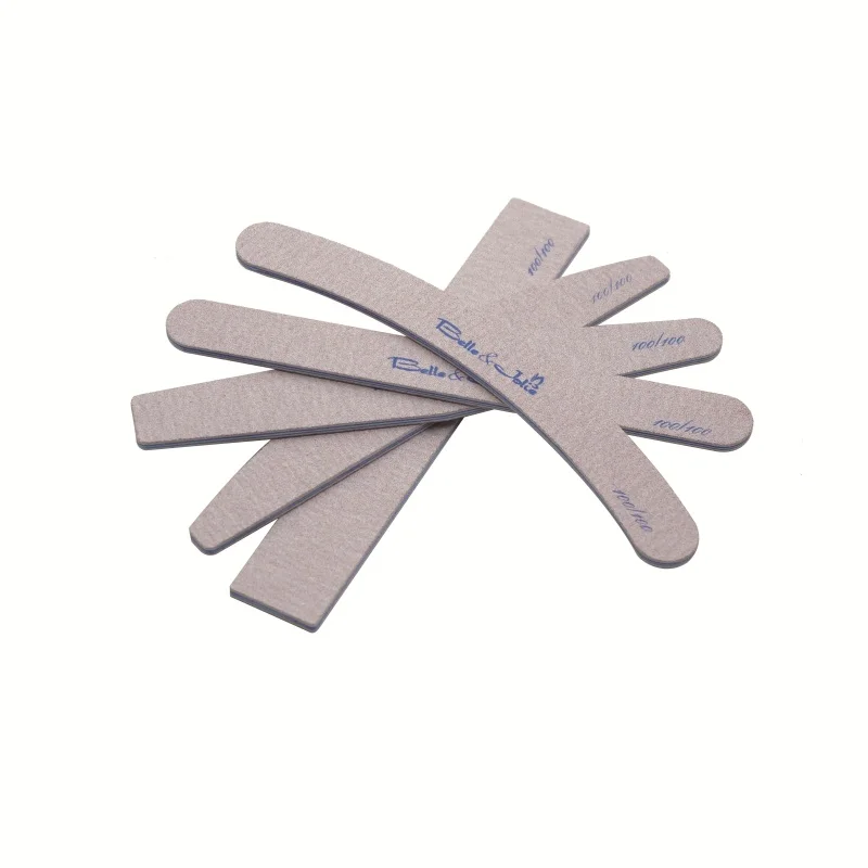 

Customs Shapes Grey Zebra Nail File Buffer Set with 5 different shapes OEM/ODM welcomed