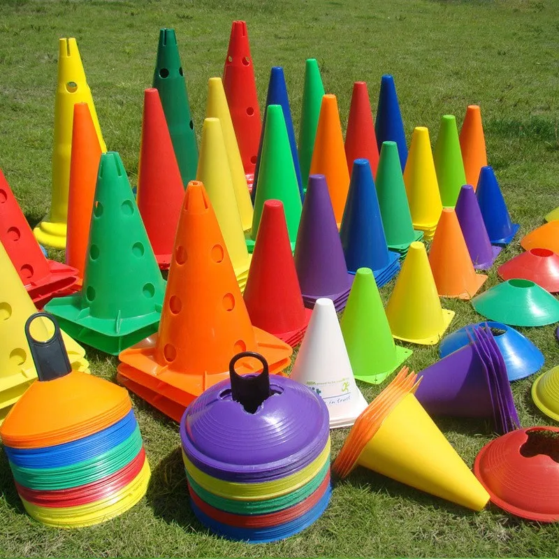 塑料运动器材塑料圆盘标记敏捷速度交通足球训练锥体 - buy 体育器材