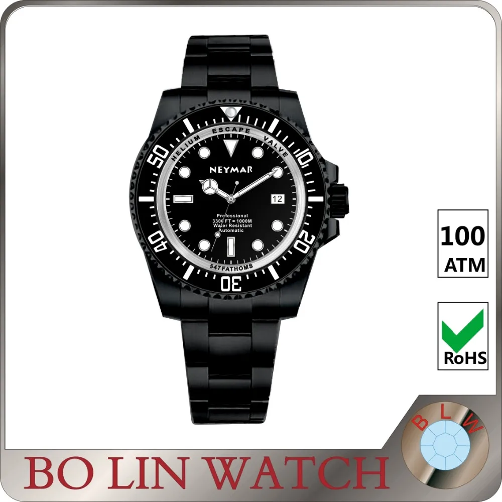 Stainless Steel Automatic Diver Watch 