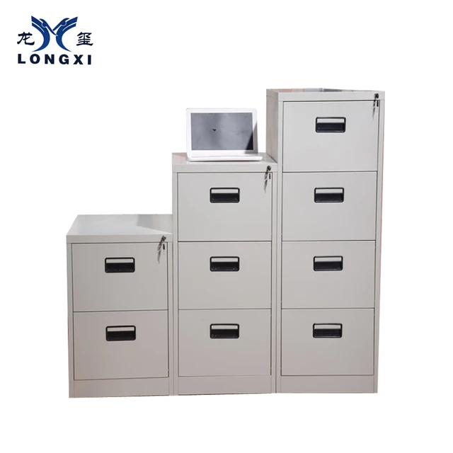 Bright Colors 4 Drawers Steel Cabinet 2 3 4 Layer Office File