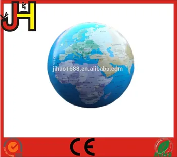 inflatable world map earth globe beach ball for sale