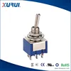 DPDT on on miniature toggle switch 6a 125v