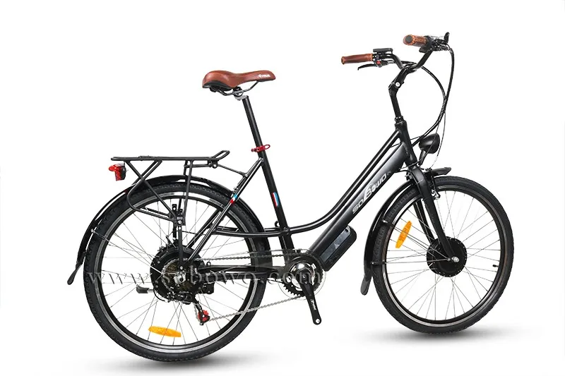 sobowo c10 36v disc brake outer 6 speed gear city electric bike