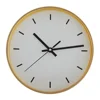 10 Inches Round Home Decorative Quartz Wood frame Wall Clock