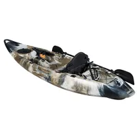 

New 2 person 1+1 kayak with rotomolded plastic family fishing kayak