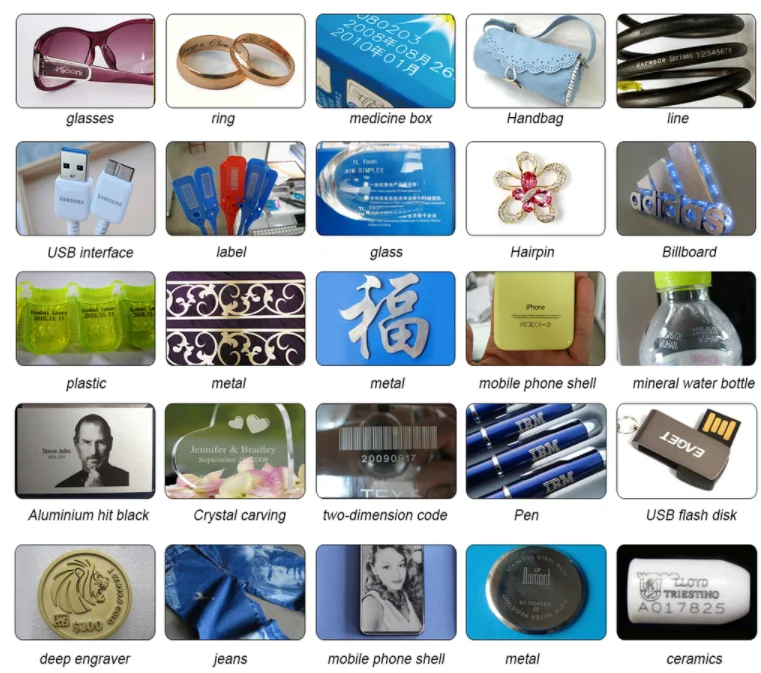 
China precio de fabrica 20W 30W maquina de marcado laser portatil 