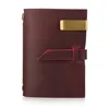 2018 popular personalized handmade leather dairy traveler's writing notebook