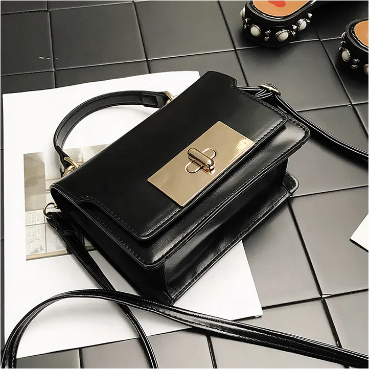 

Wholesale Custom Small Vintage Satchel PU Leather Long Adjustable Strap Crossbody Bag for Women, Multi