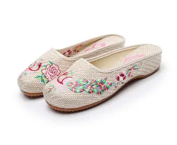 chinese style slippers