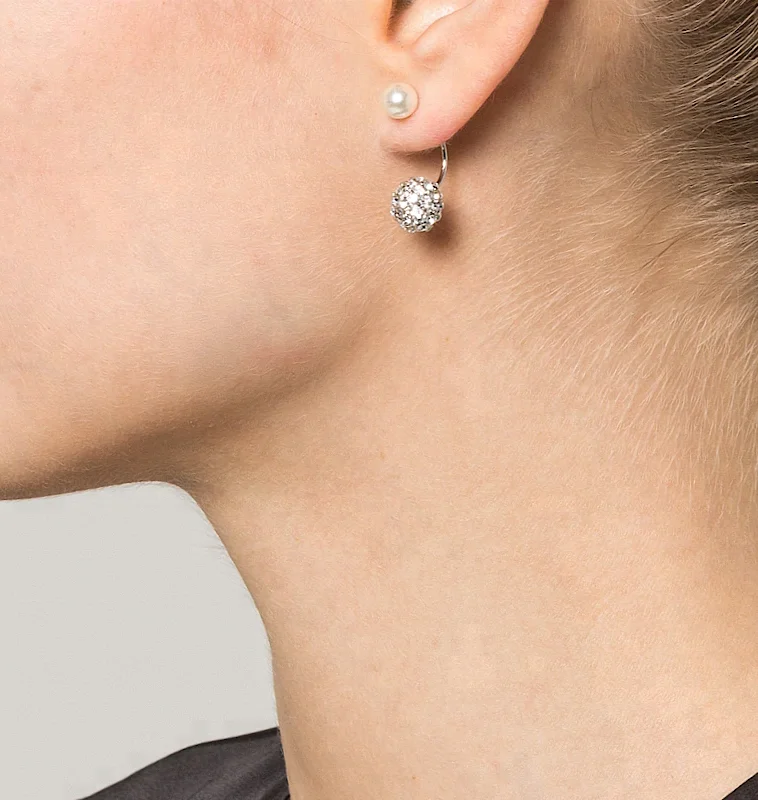 

Korean jewelry diamond gold earring findings