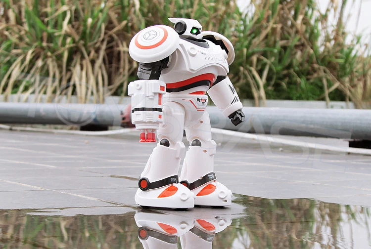 Diy Robot Full Function Smart Remote Control Light And Sound Talking