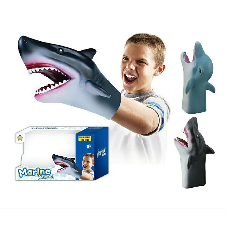 Funny Soft Plastic Kid Toy Marine Animal Shark Hand Puppet - Buy Kid Animal  Hand Puppet,Shark Hand Puppet,Funny Hand Puppet Product on 