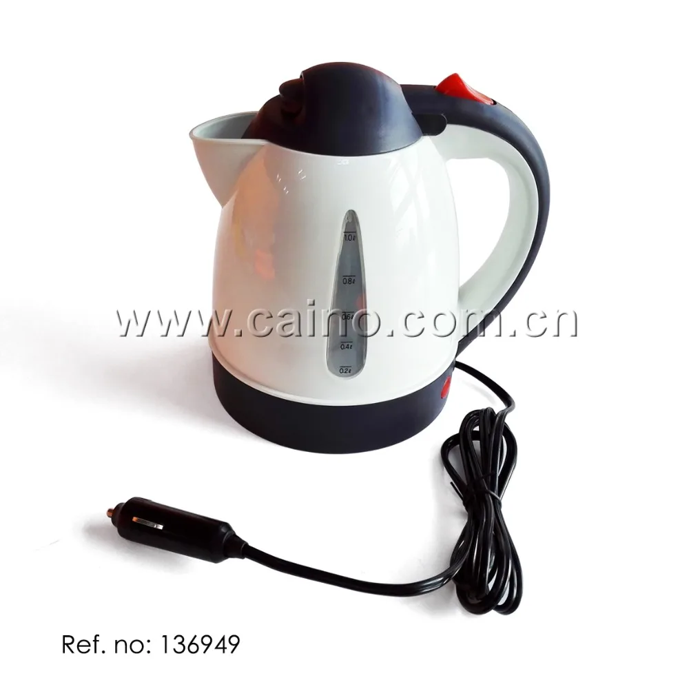 12V 150W Electric Water Kettle 1L Car Van Travel Camping Caravan