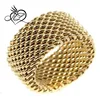Gold Tone Stainless Steel Stretch Ring