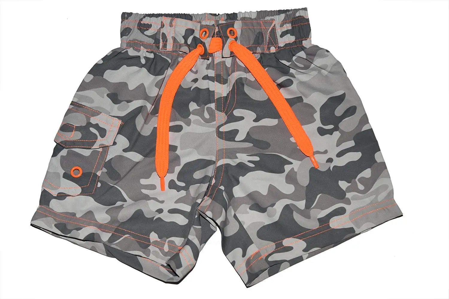 Gray Camo Mish Boys Boys Board Shorts