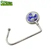 Table side big straight hook shell pattern hanging bag buckle bag hanging holder bearing desk metal bag hook