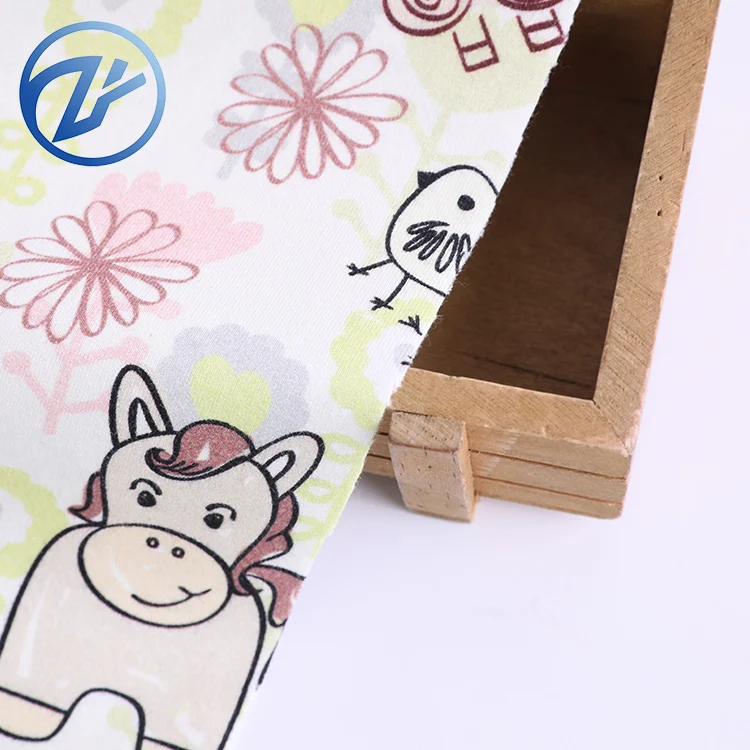 
High Quality cotton lycra knit fabric soft baby fabric 250gsm 