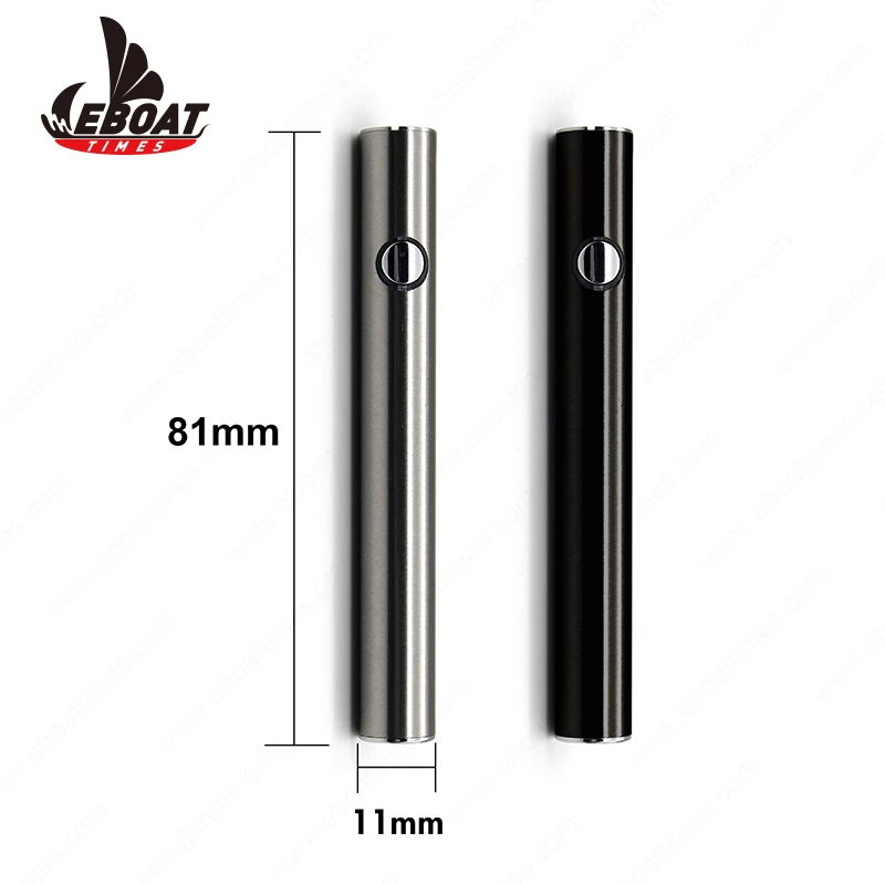Rechargeable 280mah adjustment voltage CBD vaporizer pen cbd vape pen 510 thread vape pen