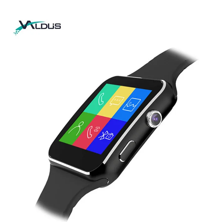 

Best Selling Manufacturer Smart Watch Phone With GSM X6, Black;white