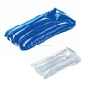 Air filled inflatable PVC rectangle pillow transparent