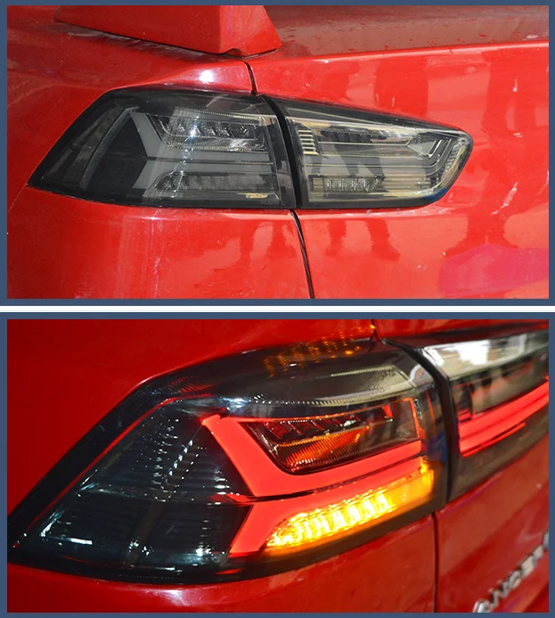 VLAND LED Car light for Lancer Taillight 2010 2011 2012 2013 2014 2015 2016 2017 2018  for LANCER LED Tail light Moving signal