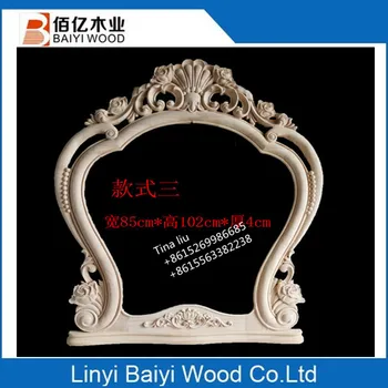 Unfinished Hand Carved Decorative Wood Mirror Frames Buy Wood