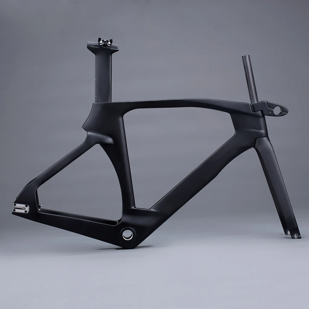 

Hong fu carbon fixed gear bike carbon track frame for single speed FM208, Ud matte/ud glossy/custom coating