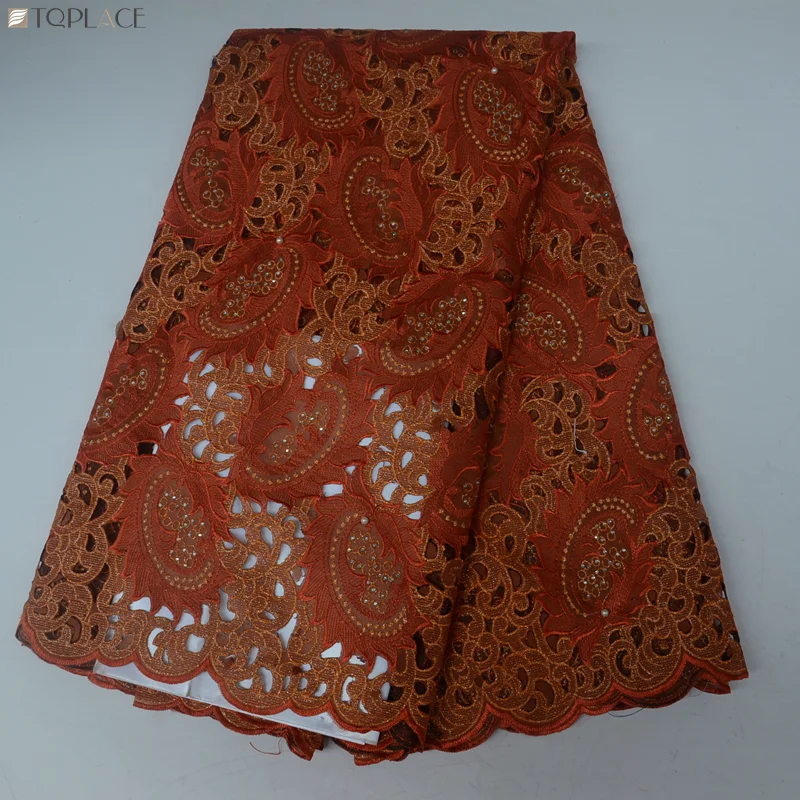 

latest hand cut cotton lace,handcut African lace fabric,swiss voile lace in red, As picture