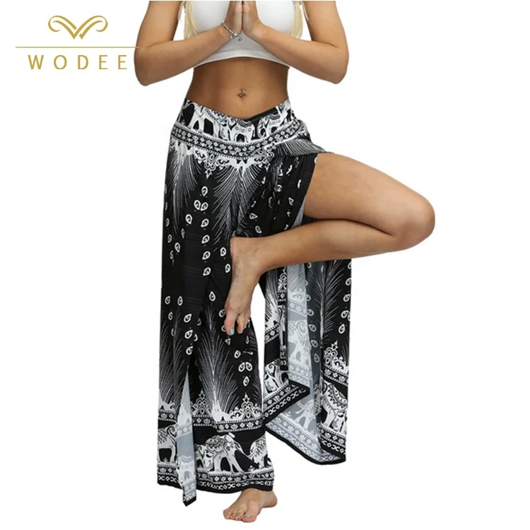 

Bohemian loose yoga pants casual hip hop pants India hippie harem pants women, 2 colors or custom