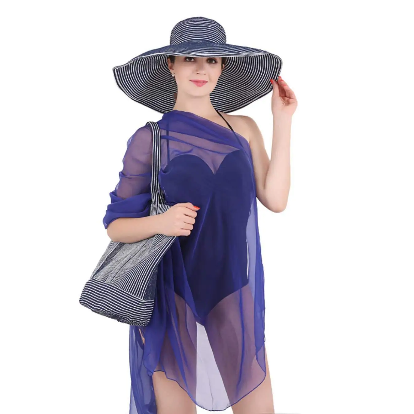 SxKgbSze Beach Hat Summer Hats for Women Fashion Girls Color HatsCasual Solid Cotton Polyester Hat