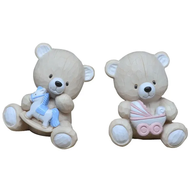 resin teddy bear figurine