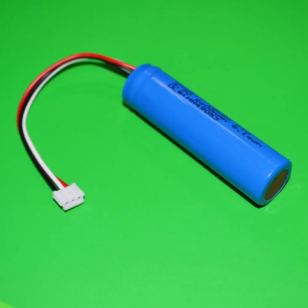 Li Ion 18650 3.7v 2200mah 2600mah Rechargeable Battery With Cables And ...