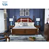 Competitive Price Solid Wood Turkish Luxury Bedroom Set/Royal Bed Set