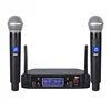 Professional Two Channel UHF Wireless Microphone handheld microphone headset microphone