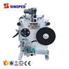 Good and cheap semi automatic hot melt glue labeling machine for round bottles in China