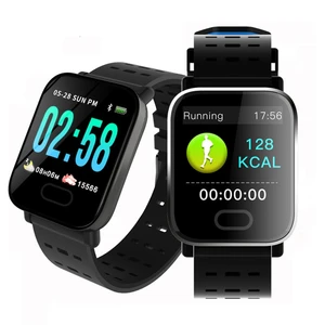 A6 Smart Watch Large Screen Fitness Tracker