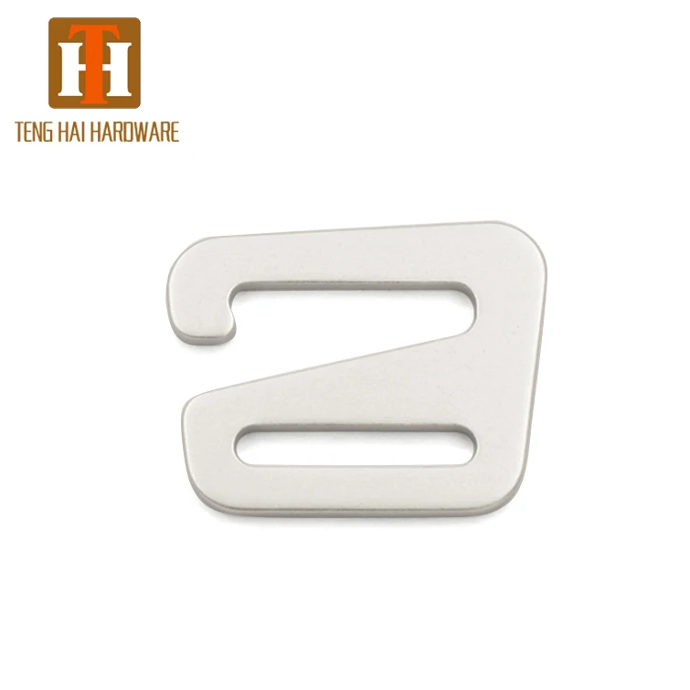 

25 mm anodic aluminium G hook adjustable buckles for webbing, Customized